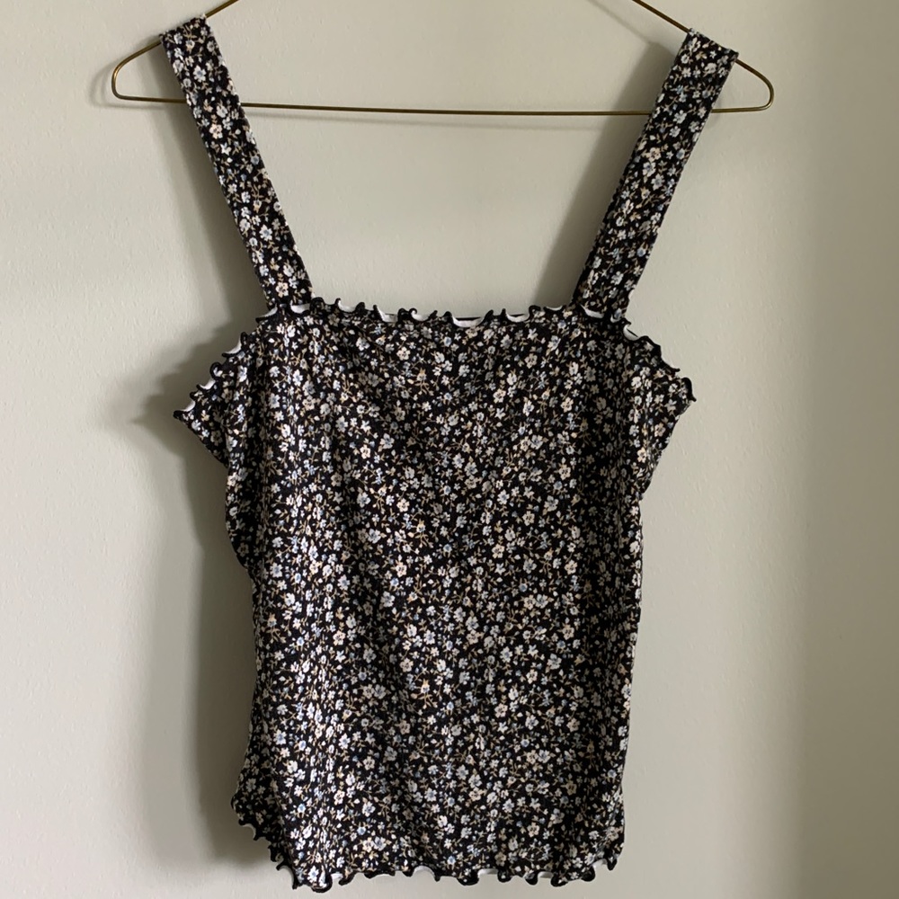 American Eagle Floral Tank Top - Size Small